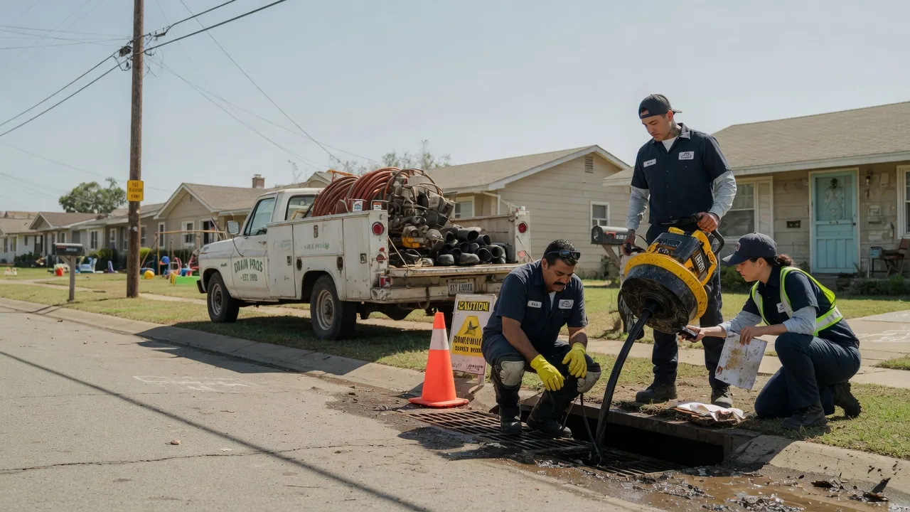 Drain Cleaning in Burns Flat, OK near me